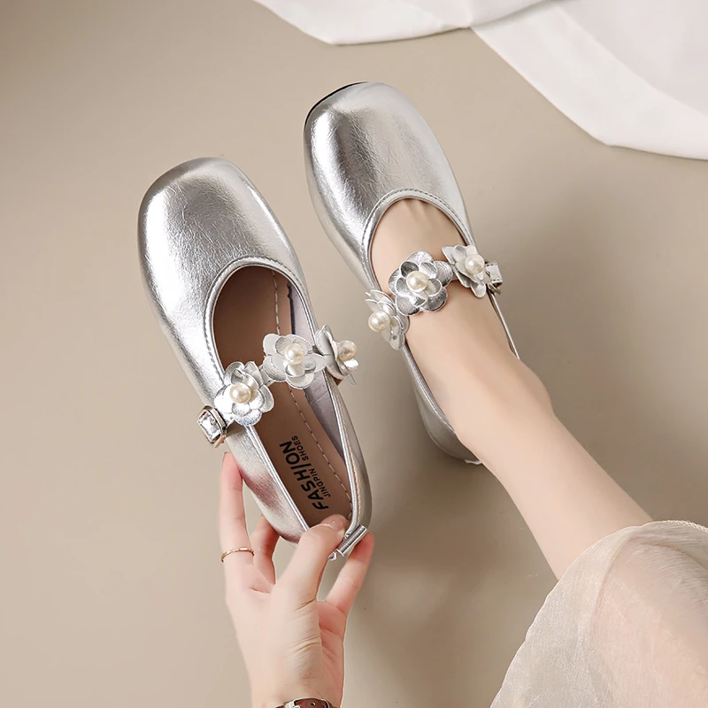 

Новинка 2025, элегантные модные женские туфли-лодочки Мэри Джейн, готические туфли с квадратным носком для женщин, модная весенняя обувь Женская Обувь