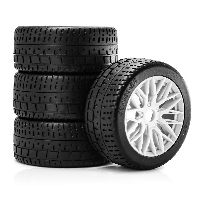 

4pcs 102×44mm RC Tires 17mm Hex for Arrma 1/7 Infraction/Felony/Limitless - High-Grip Upgrade Tires (Durable & Fast)