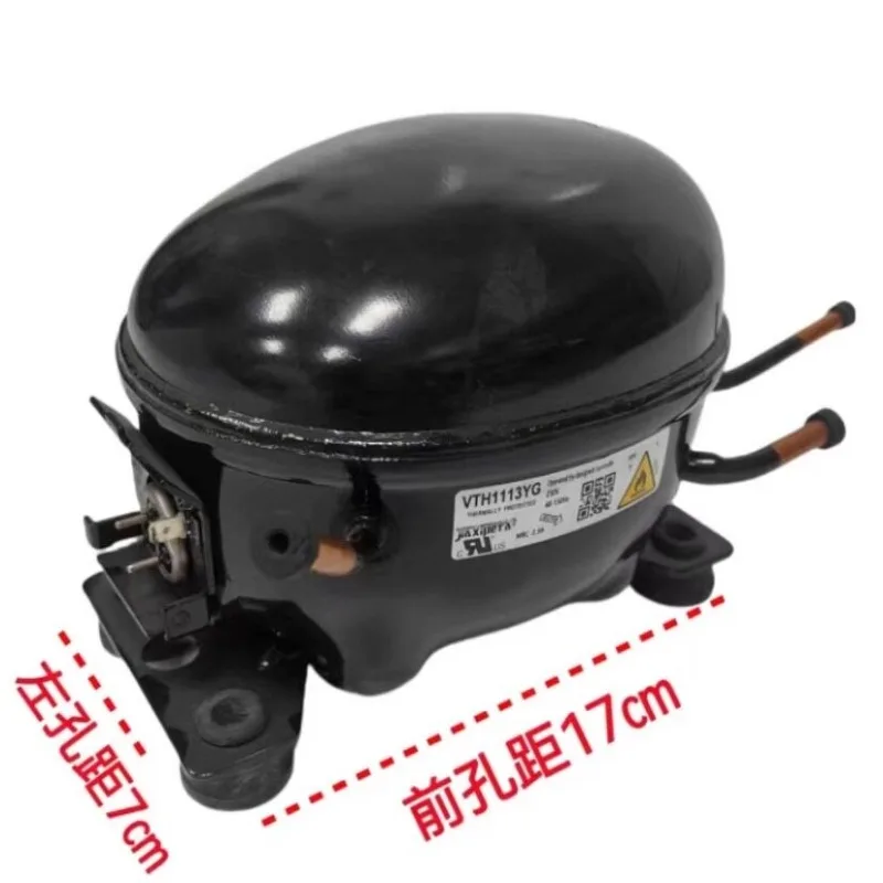 Refrigerator Inverter Compressor Replacement Parts VTB1113YG VTH1113YG, Fridge Variable Speed Compressor Repair Spare Part