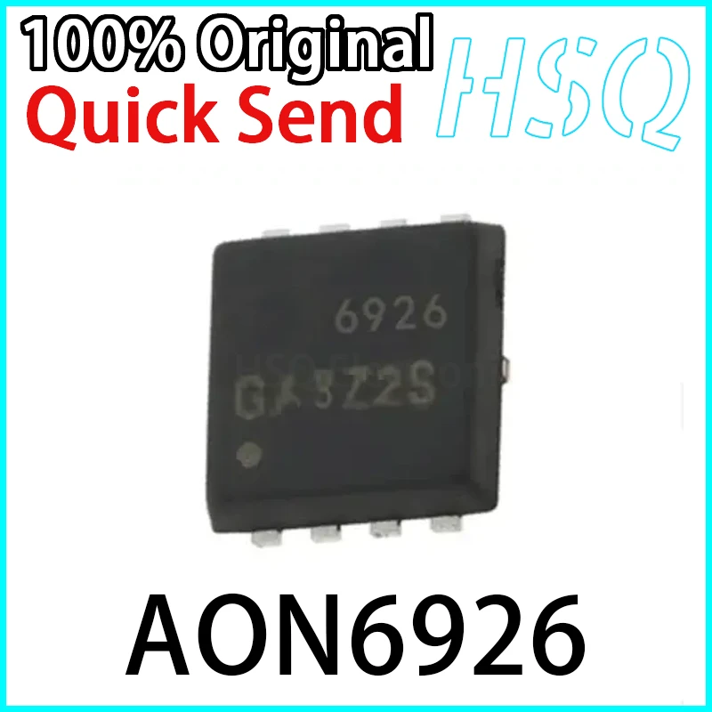 5PCS New AON6926 AO6926 6926 QFN8 12A 2.5V Original Dual N-channel MOSFET