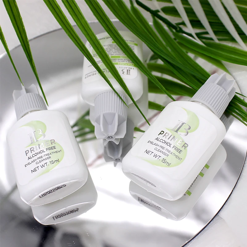 1 ボトル IBeauty アルコールフリープライマーまつげエクステンション接着剤ブースター 15 ミリリットル IB ボンダーメイクアップツール韓国美容オリジナル韓国