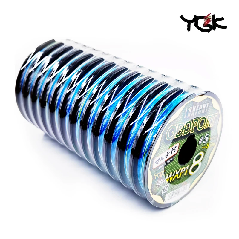 YGK ODDPORT WXP1 Sedal trenzado X8 – Multifilamento PE superfuerte - imagen 2
