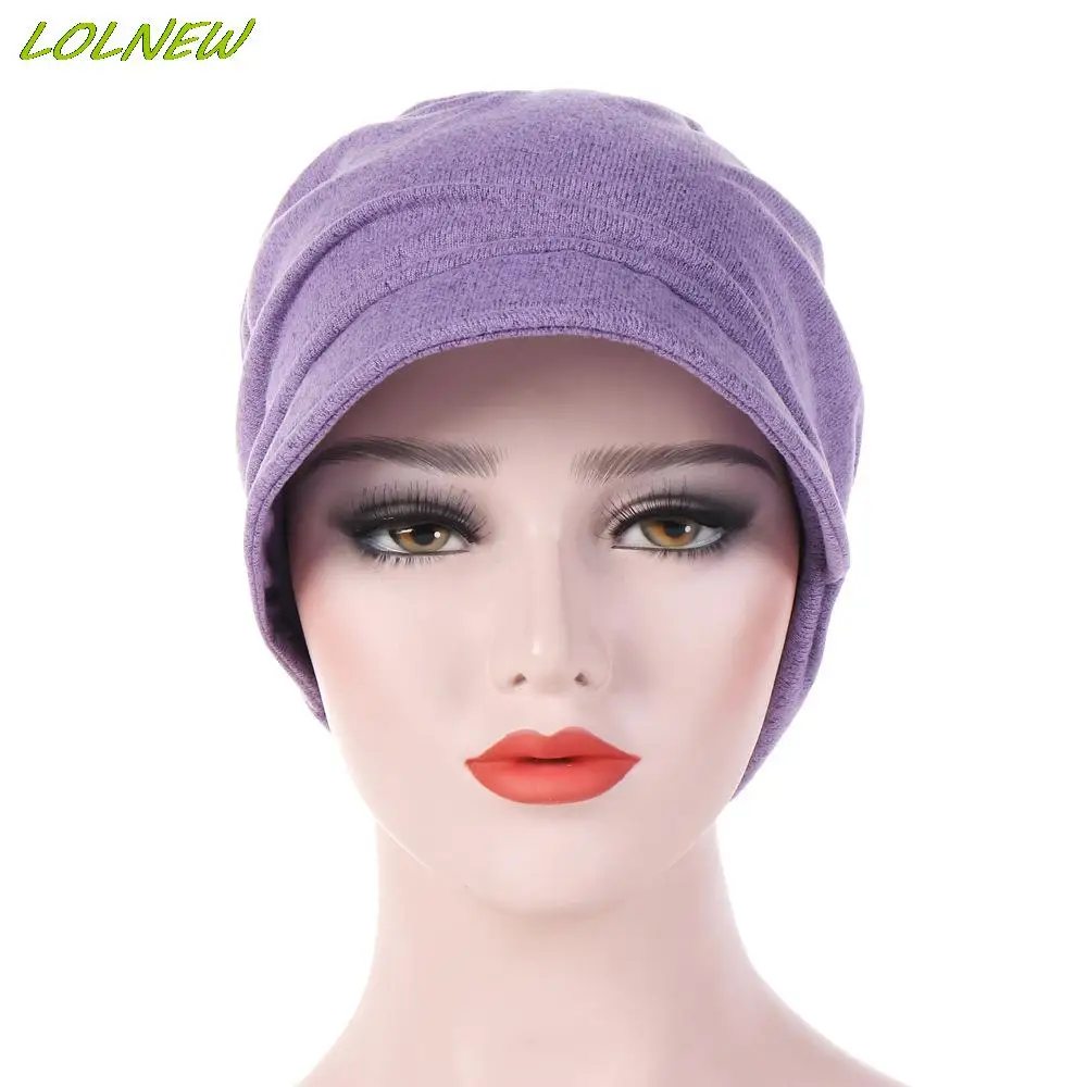 Women Cancer Chemo Hat Beanie Cap Twisted Knot Turban Head Wrap Beanie Scarf Turban Head Wrap Cap Turban Wrap Cap