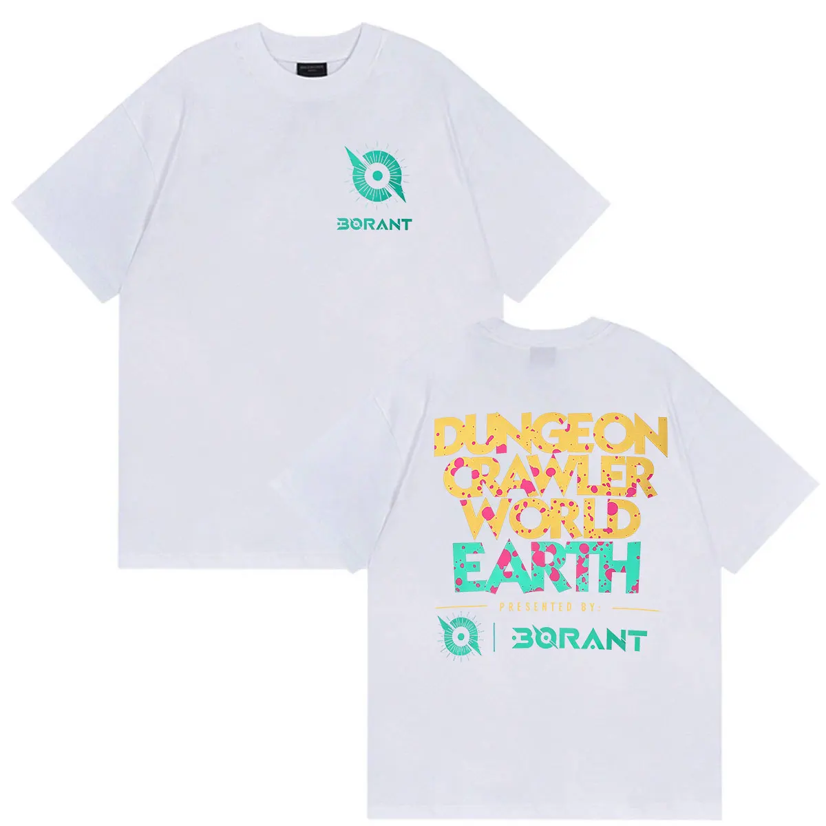 Hot Game Dungeon Crawler Carl Print T Shirt Men Women Clothing Fashion Cotton Short Sleeve T-shirts Vintage High Quality T-shirt