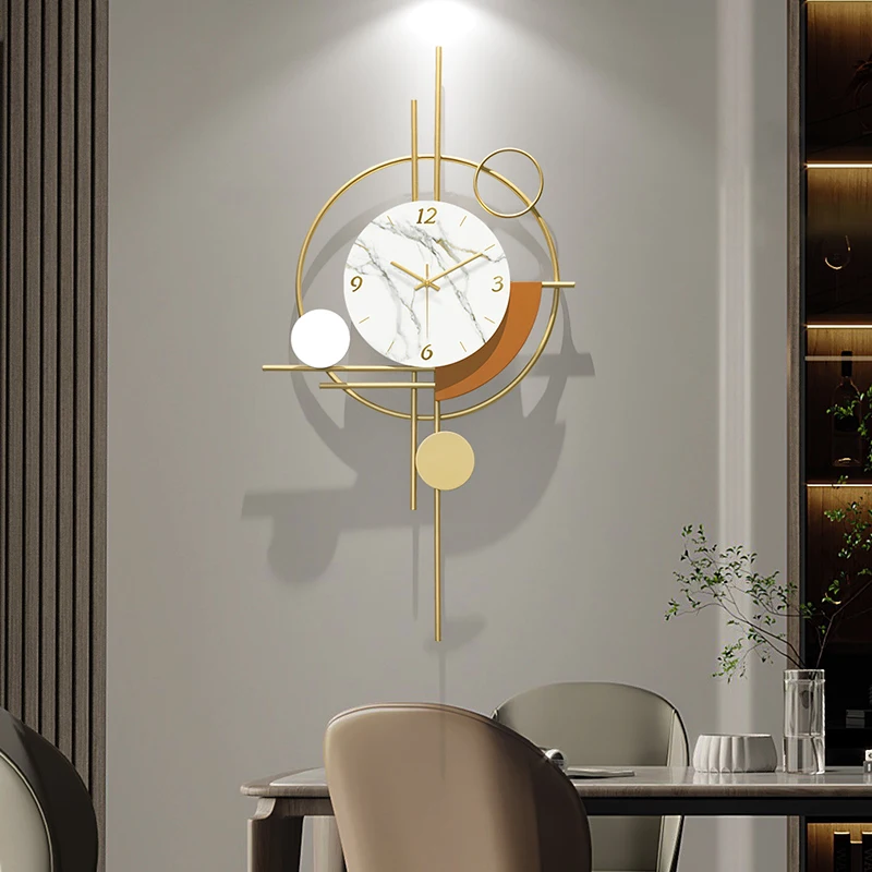 Silent Cute Wall Clocks Art Mural Luxury Digital Restaurant Nordic Wall Watch Fashion Design Horloge Murale Room Decorations