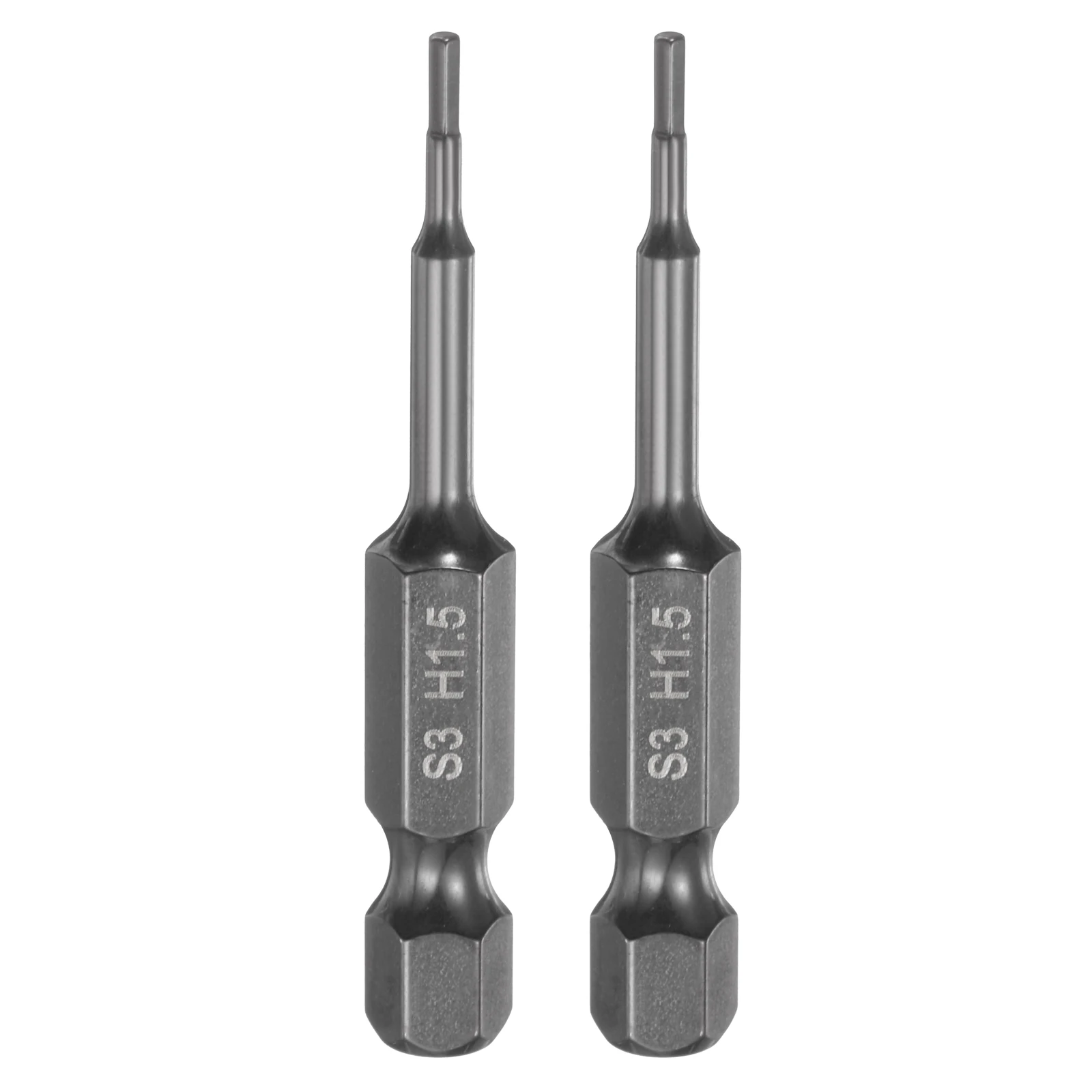 2/4/8pcs H1.5-H10 Flat Hex Head Drill Bit Magnetic Tip 1/4