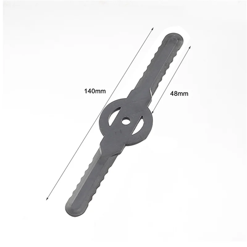 A53Q-60Pcs Plastikowe ostrza do podkaszarki do trawy Ostrze do kosiarki Akumulatorowa podkaszarka Narzędzie ogrodowe Kosiarka Akcesoria do podkaszarki