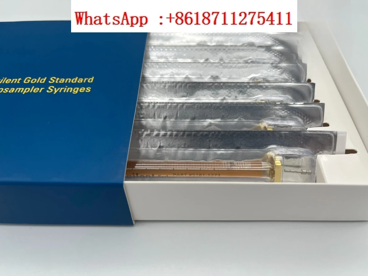 Gas phase 5UL syringe 5181-1273, 6-pack 5181-8810 new