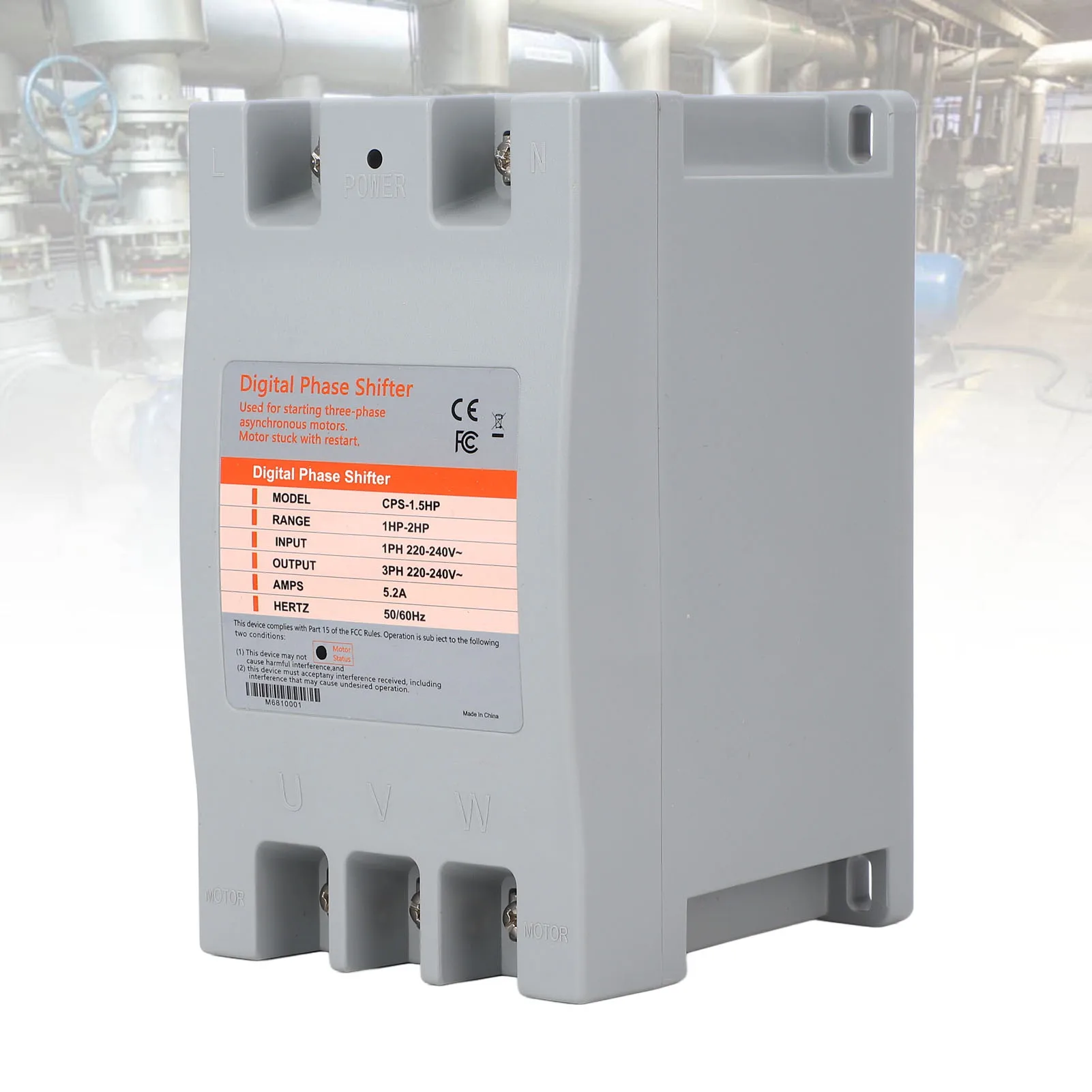 

Цифровой фазовый преобразователь. Удобная настройка. Экономия места. Многофункциональный однофазный преобразователь для деревообрабатывающего оборудования.