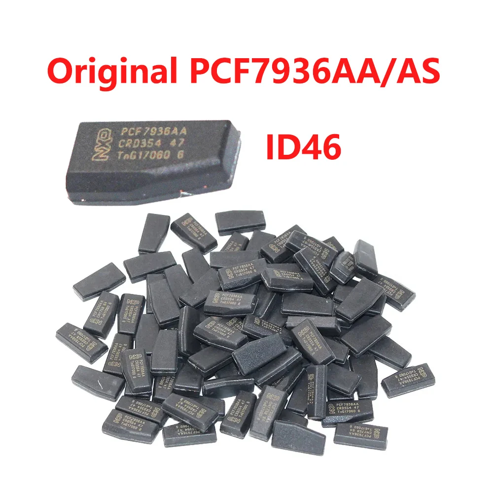 

10/20/50pcs Original PCF7936 7936AA Chip ID46 Car Key Transponder 7936AS Chip For Mitsubishi for Kia for Hyundai