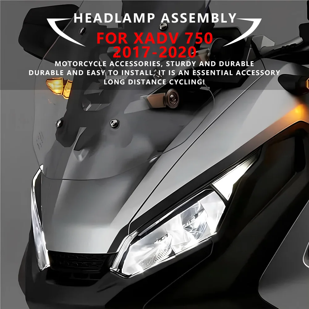 

MTKRACING Headlamp assembly For HONDA XADV 750 2017-2020 Motorcycle Headlight Head Light Lamp Front Headlamp Assembly Accessorie