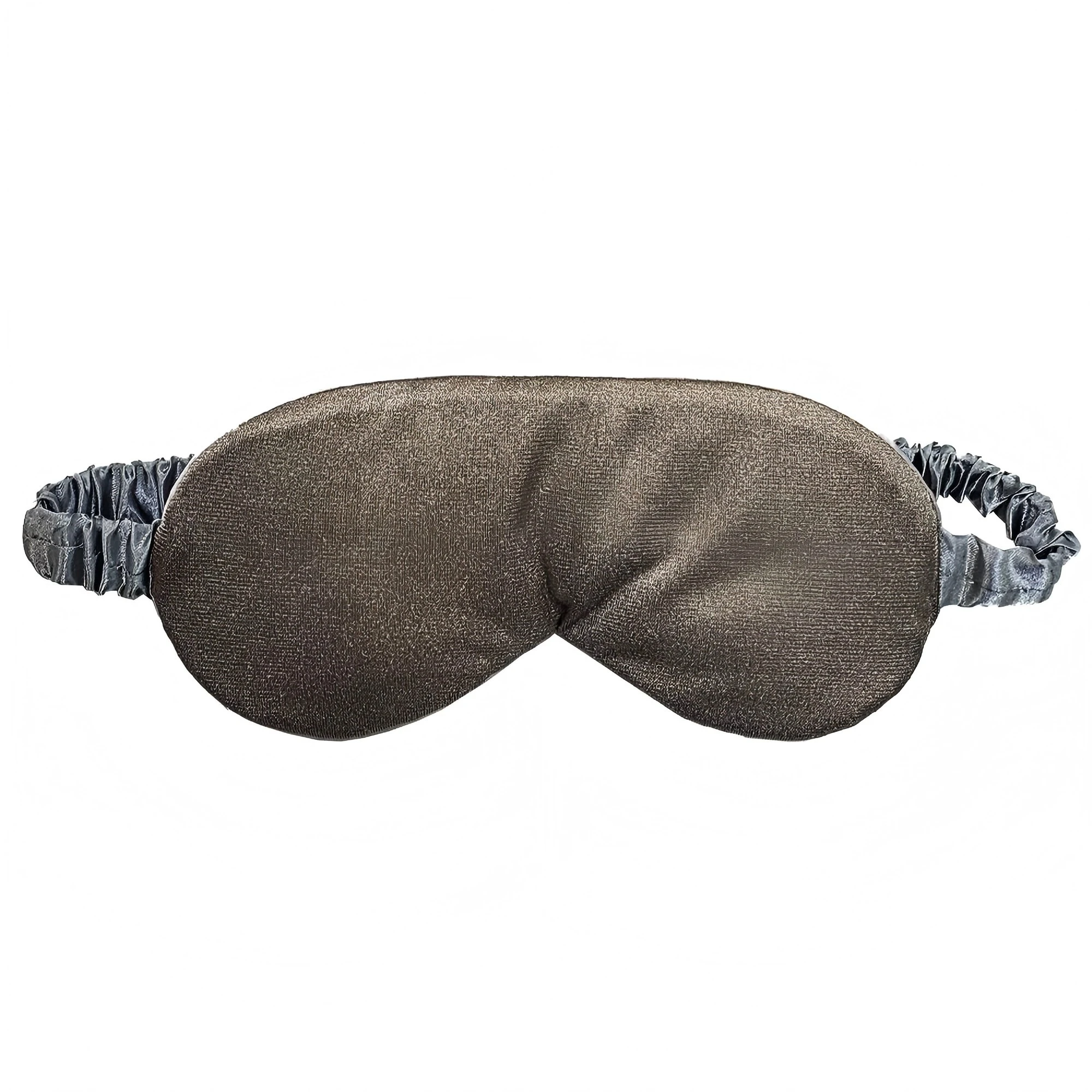 EMF Shielding Anti Radiation Eye Mask for Sleeping & Travel - Pure Silver Fiber & Organic Cotton Fabric, Soft Com grounding cord