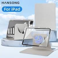 Funda magnética desmontable para ipad Air 11, 13, 2024, M2 Pro, 11, 13, M4 Pro, 11, 12,9, 10. ª generación, 10,2, 7/8/9.7in, Mini 6, tableta