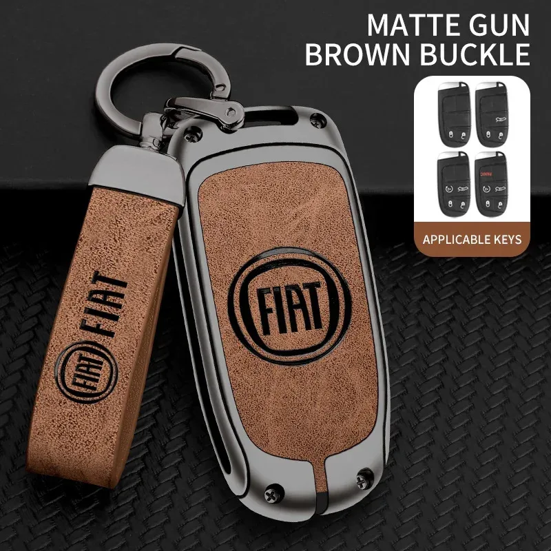 For Fiat Freemont Toro 500L 500X 2016 2017 2018 Car Smart Key Case Cover Remote Control Protection Keyless Holder Fob Shell