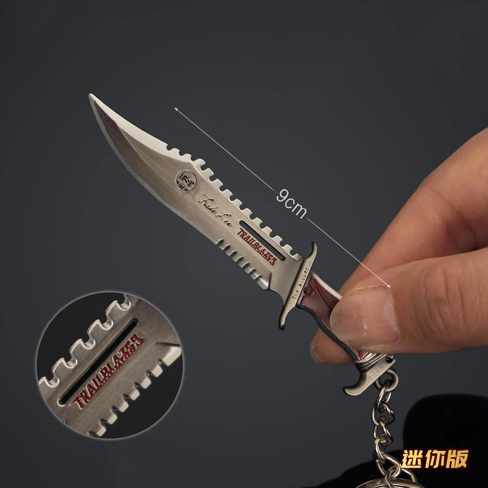 Arena Breakout Game Peripherals Mini Path-breaking Heavy Bladed Melee Accessories Keychain Pendant Men's Fashion Accessories Gif