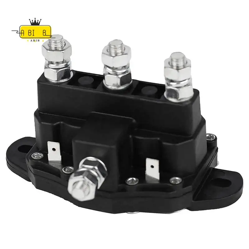 

ABIB-для двигателя лебедки, реверсивный соленоид, 12 В постоянного тока, контактор, релейный переключатель, прерывистые работы, 6 клемм 214-1231-A11