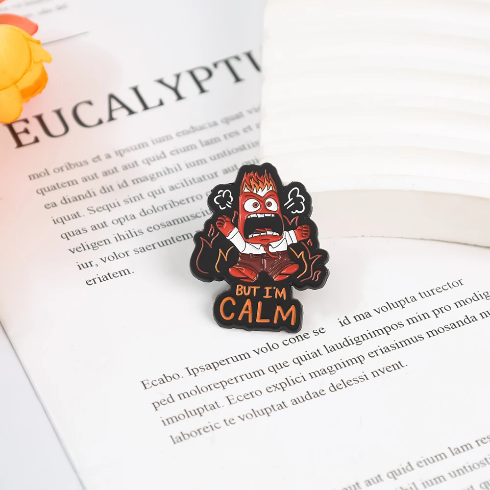 7pcs/set Anime Inside Out Enamel Pins Women's Brooches Men Lapel Pins Badge on Backpack Costume Accessories Funny Jewelry Gifts