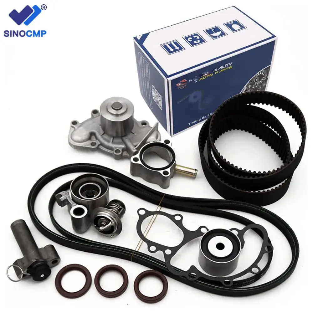 

Timing Belt Water Pump Kit for 1995-2004 For Toyota Tacoma, 2000-2004 Tundra, 1996-2002 4Runner, 1995-1998 T100 3.4L V6 GAS DOHC