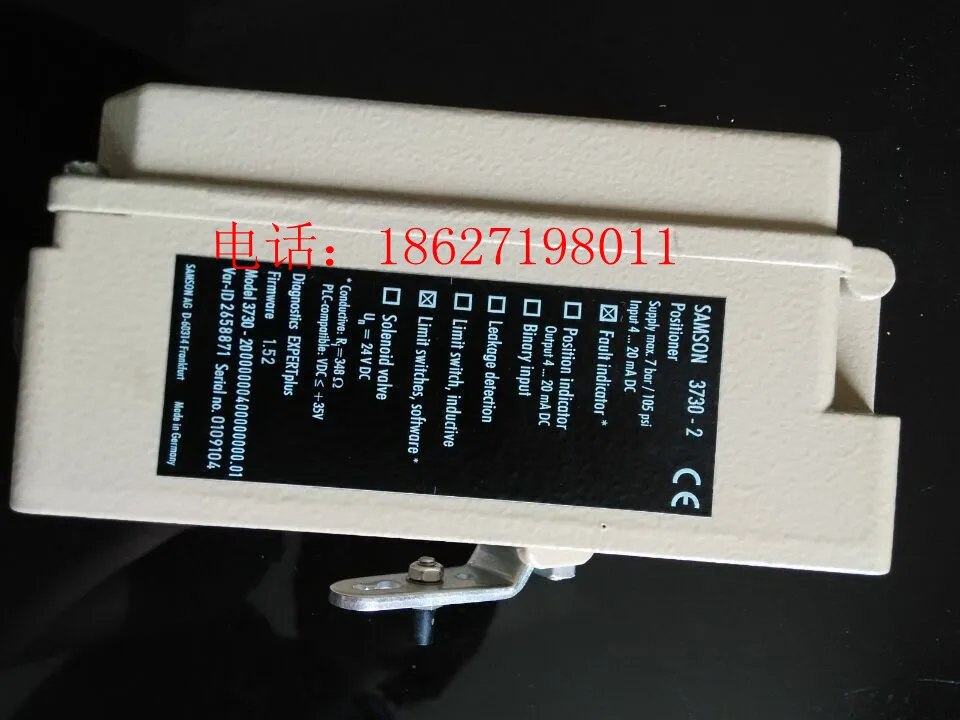 

Samson SAMSON Valve Positioner 4763-01200121000000 Valve Positioner