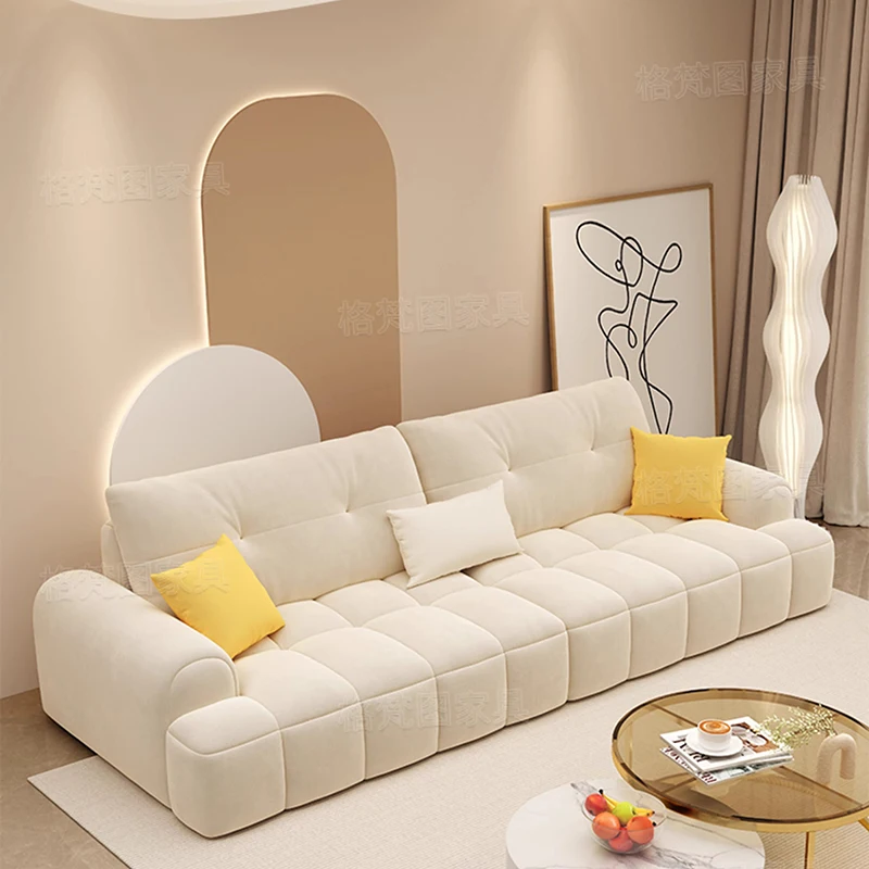 Lounge Floor Cloud Sofa Puff Loveseat European Luxury Designer Salon Chair Wedding Mobili Per La Casa Living Room Furniture