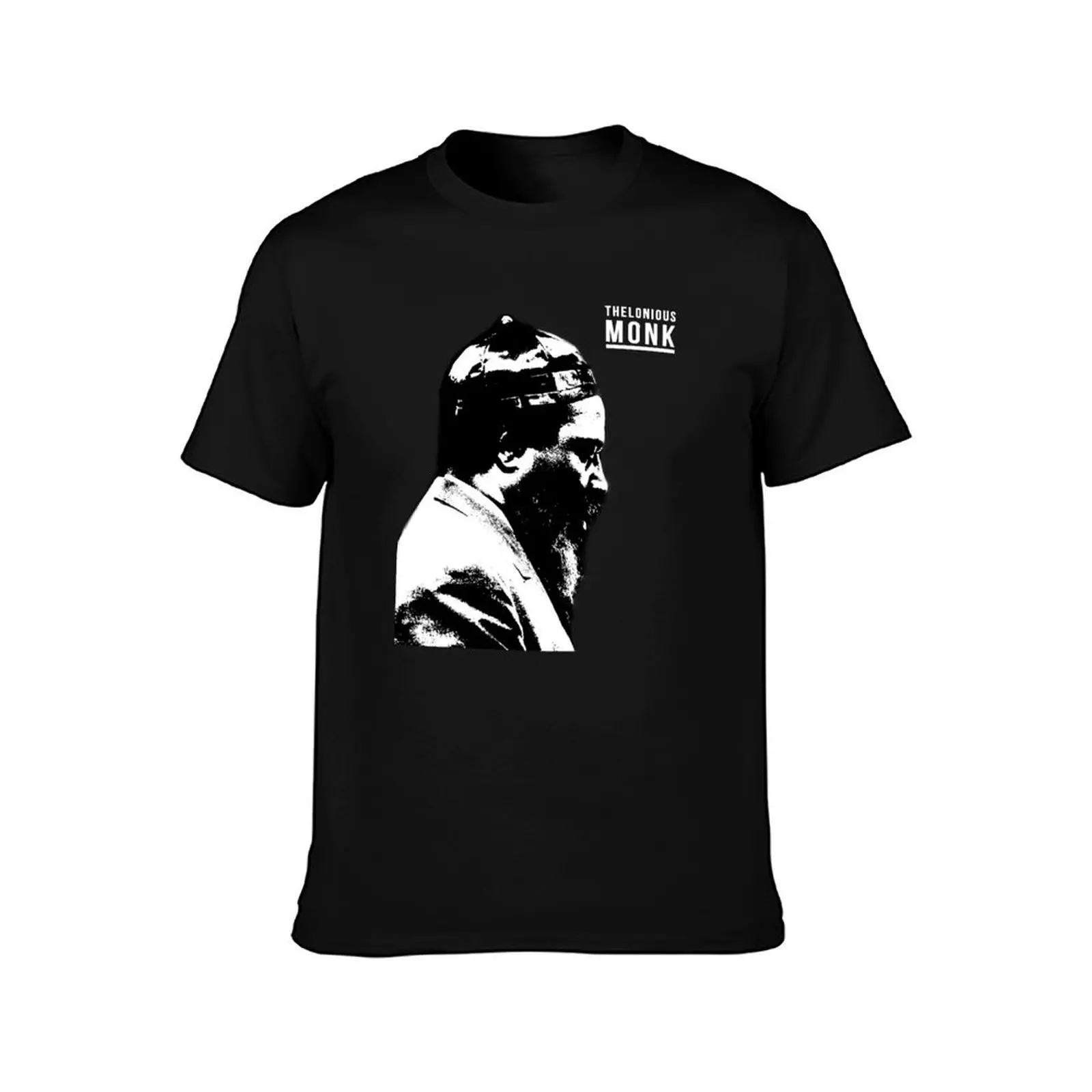 thelonious Monk JAzz T-Shirt Summer Casual Cotton Tee Oversized Streetwear Tops Vintage Graphic Print Loose Fit Short Sleeve