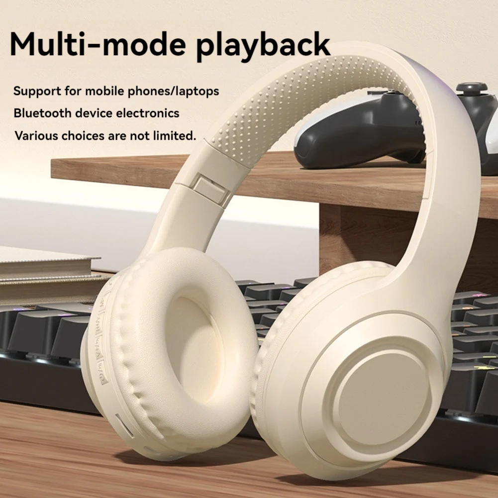 

Заголовочная Bluetooth-гарнитура Беспроводные Bluetooth V5.3 Наушники ENC с шумоподавлением для