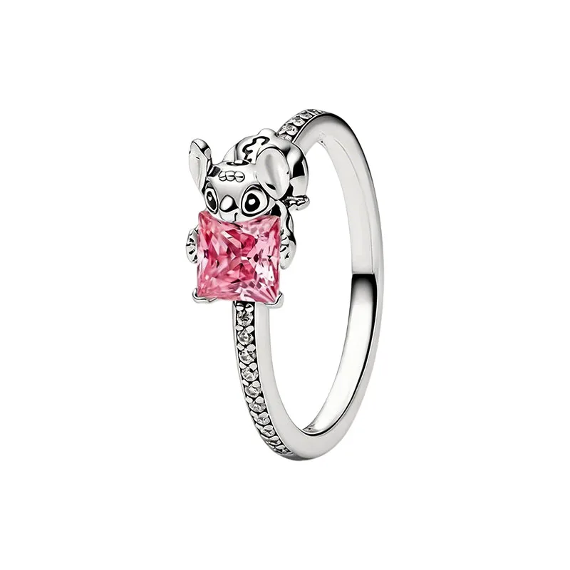 2026 Summer New 925 Silver Ocean Wave Ring Flower Love Women's Ring Fashion DIY Jewelry Gift - view 5
