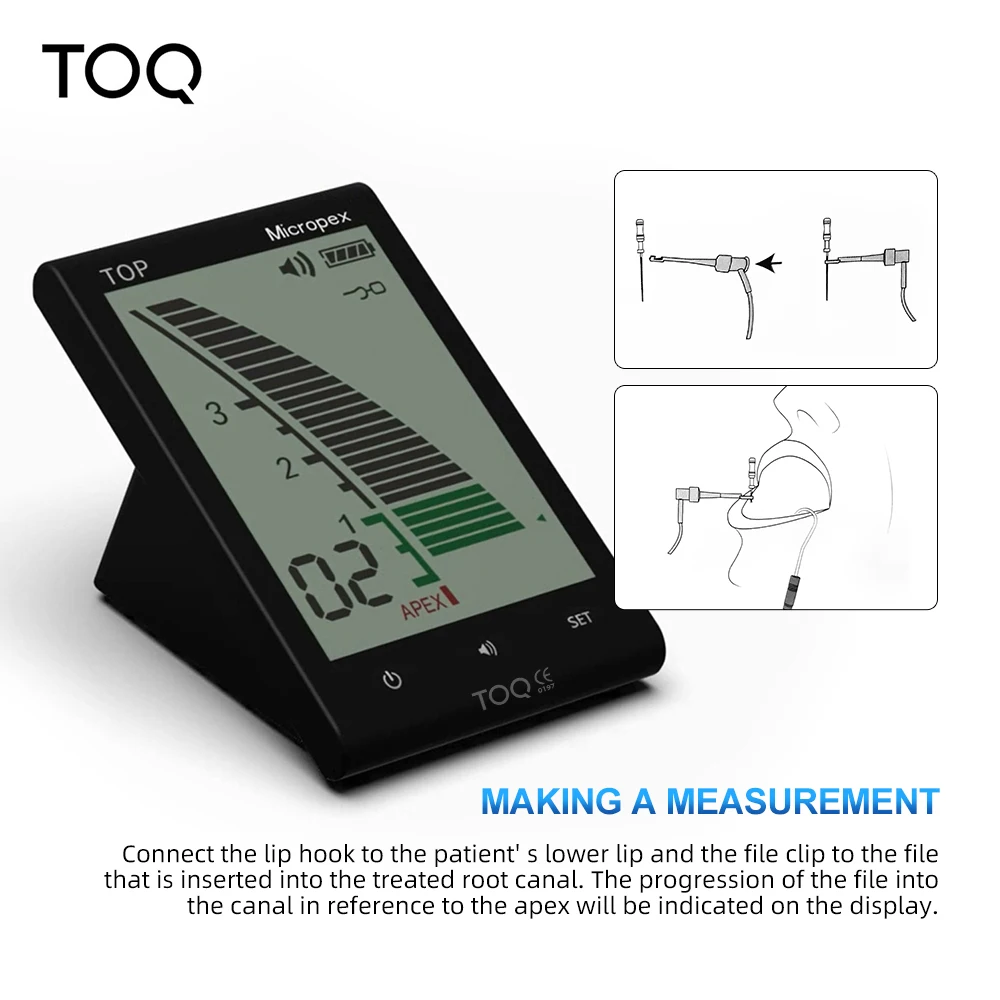 New Dental Endo Apex Locator Root Canal Measurement Endodontic Instrument without batteries Micropex Dentistry Tool for Dentists