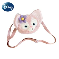 Disney Linabelle Plush Crossbody Bag for Girls Cute Cartoon Student Side Luxury Designer Shoulder Bag Free Shipping