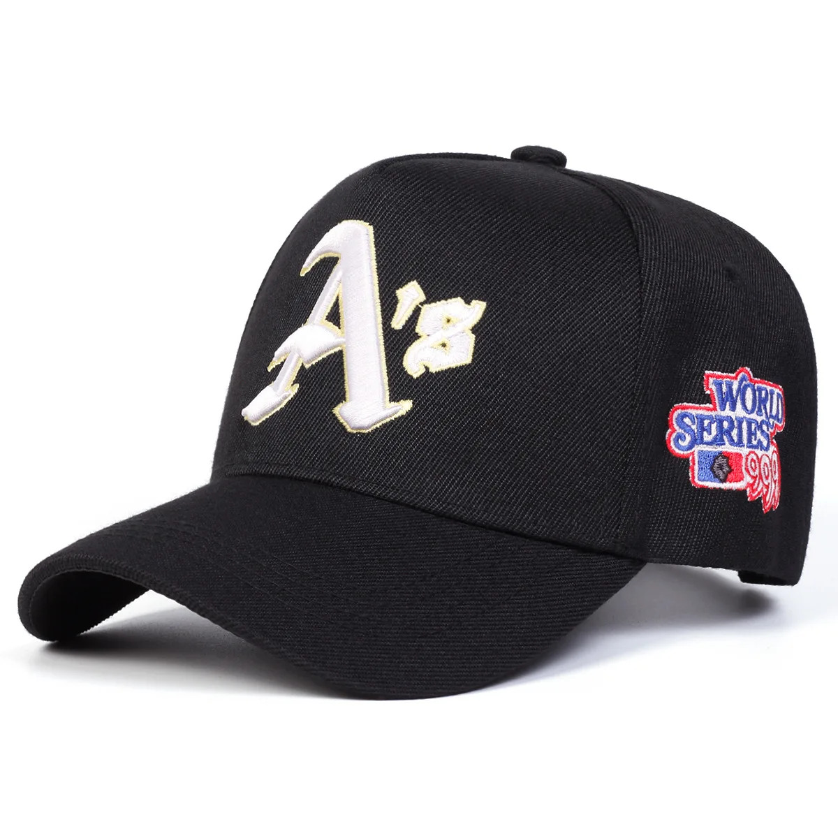 Unisex Gothic letter A Embroidery Side Worldwide Baseball Caps Spring Autumn Outdoor Adjustable Casual Hats Sunscreen Hat