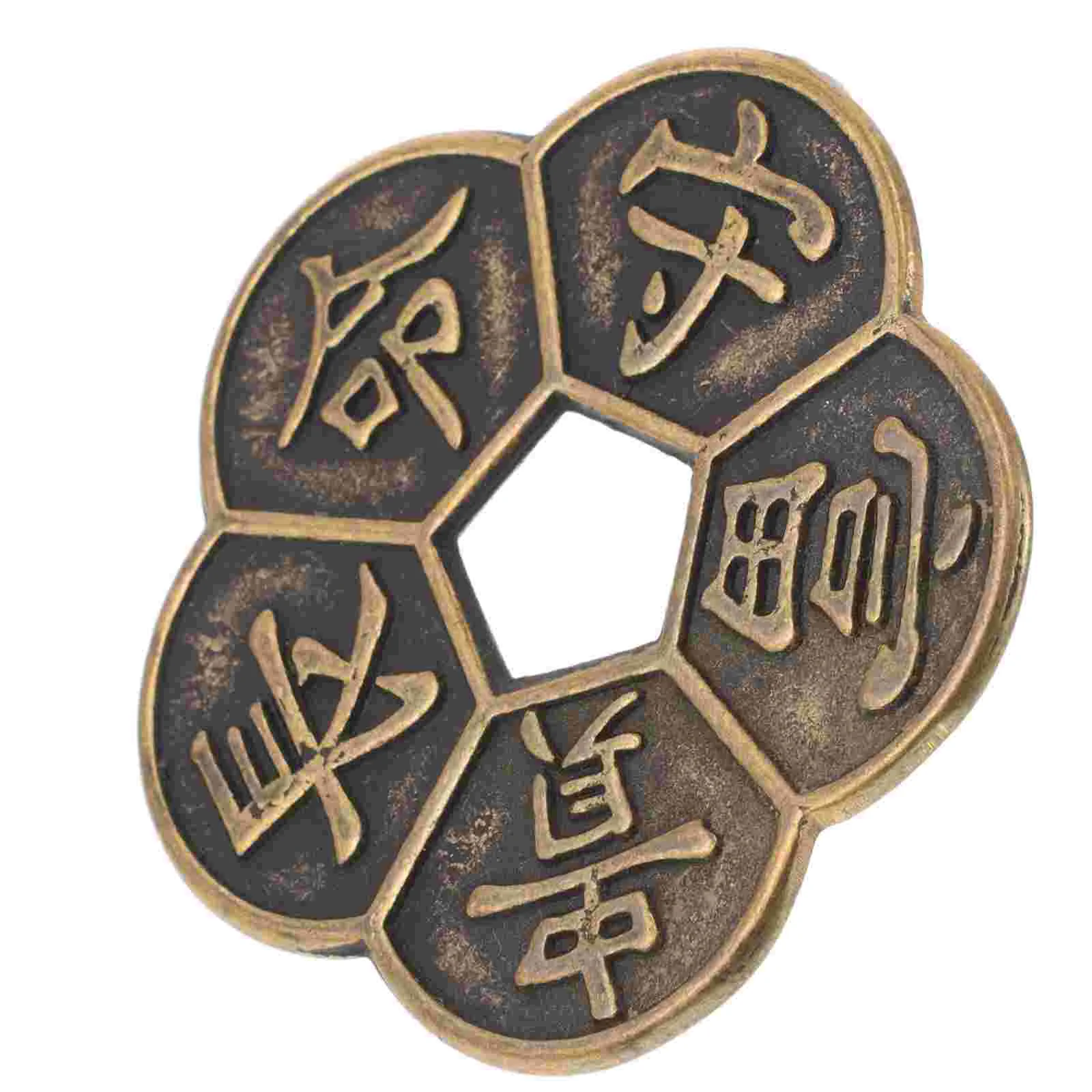 

Chinese Coin Decorative Brass Coins Divination Coin Multi Function Craft Coins Coin Collection Display Home Decor