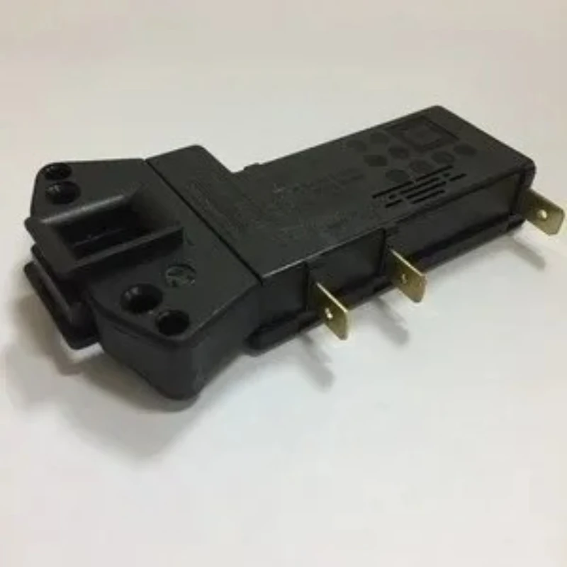 Cerradura de puerta para lavadora (cerradura de escotilla) Rold DS88 para Bosch, Siemens, Indesit, Ariston 3 cont. lengüeta interior 060096