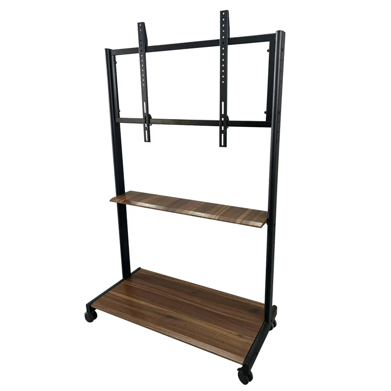 

TV, floor stand, removable, wood grain