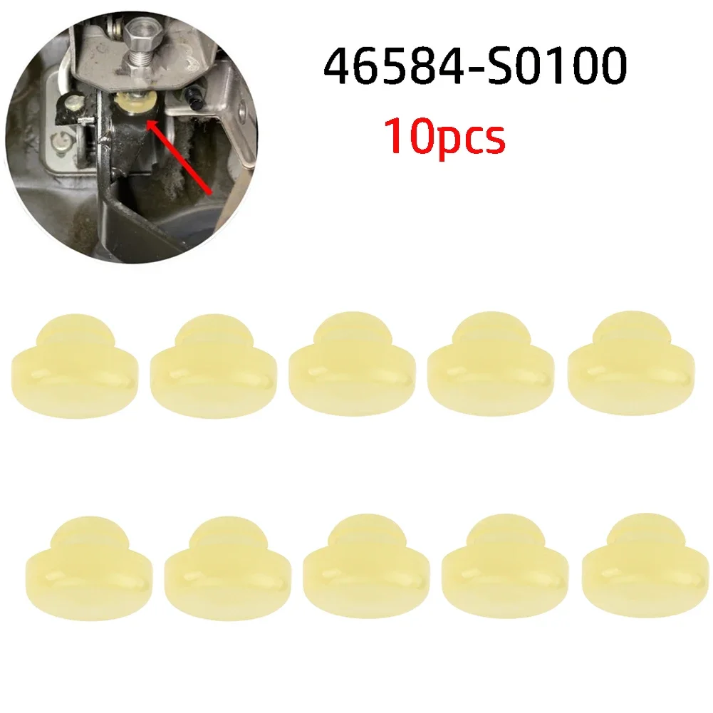 10pcs Brake Pedal Stop Pad 46584-S0100 46512-01R00 46584-2Y000 For Nissan 1984-2017 For Infiniti 03-15 Replace Auto Accessories