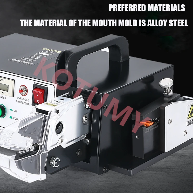 Terminal Crimping Machine Crimper Pliers Automatic Electric Crimping Stripping Cutting Tools Wire Terminal Press Clamp - view 5