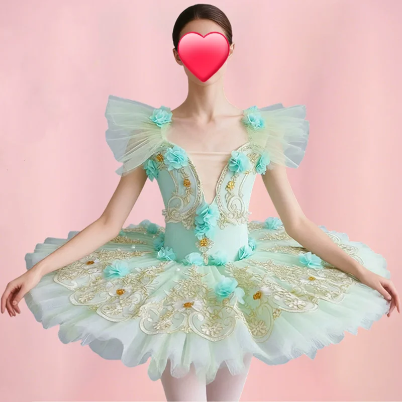 Sommer Tanz Kostüme Kinder Ballett Kleid Mädchen Vestidos Kinder Kleidung Prinzessin Kleid Frauen Ballett Tutu Mutter Tochter Outfit