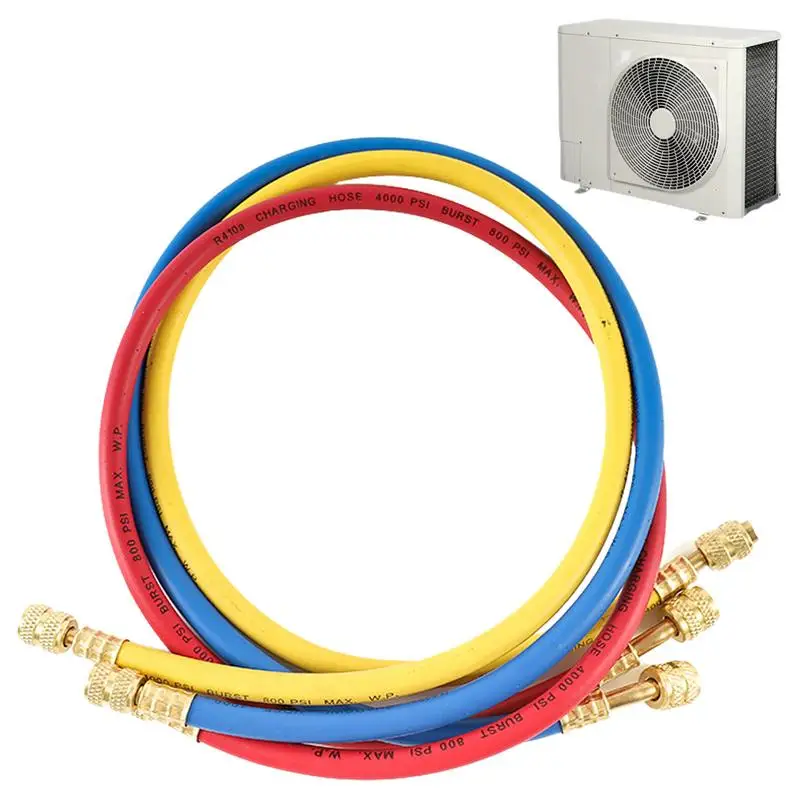 

AC Refrigerant Charging Hoses Air Conditioning Refrigerant Charging Hoses High-Performance Charging Hoses Straight Swivel