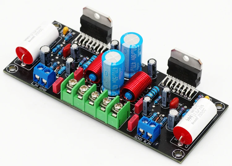 TDA7294 power amplifier board DIY parts kit 100W+100W audio power amplifier board PCB two-channel HIFI