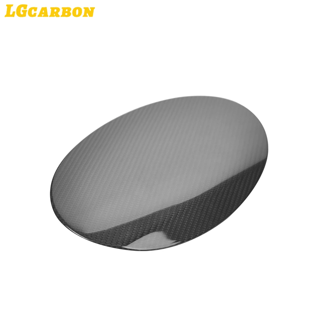 LGcarbon Real Carbon Car Fuel Tank Cap Decoration Cover Trim for Maserati Ghibli 2017-2023 External Accessories