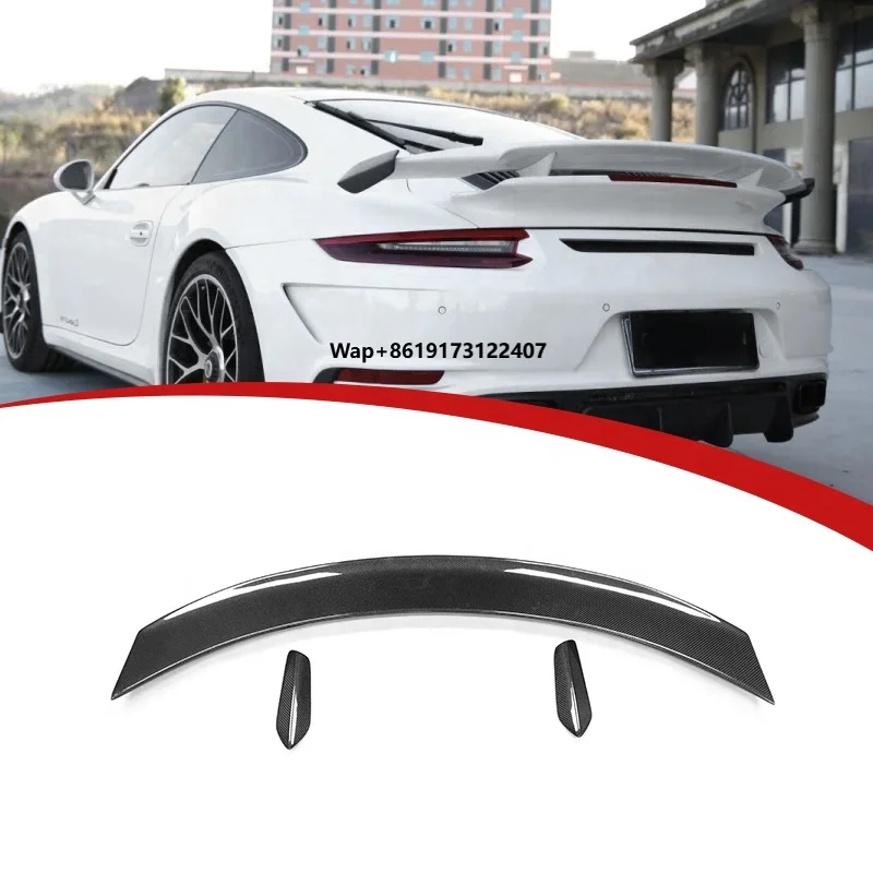 

Amazing Quality Carbon Fiber Upgrade to TC Style Car Racing Wing Rear Spoiler for 911 991 Turbo S