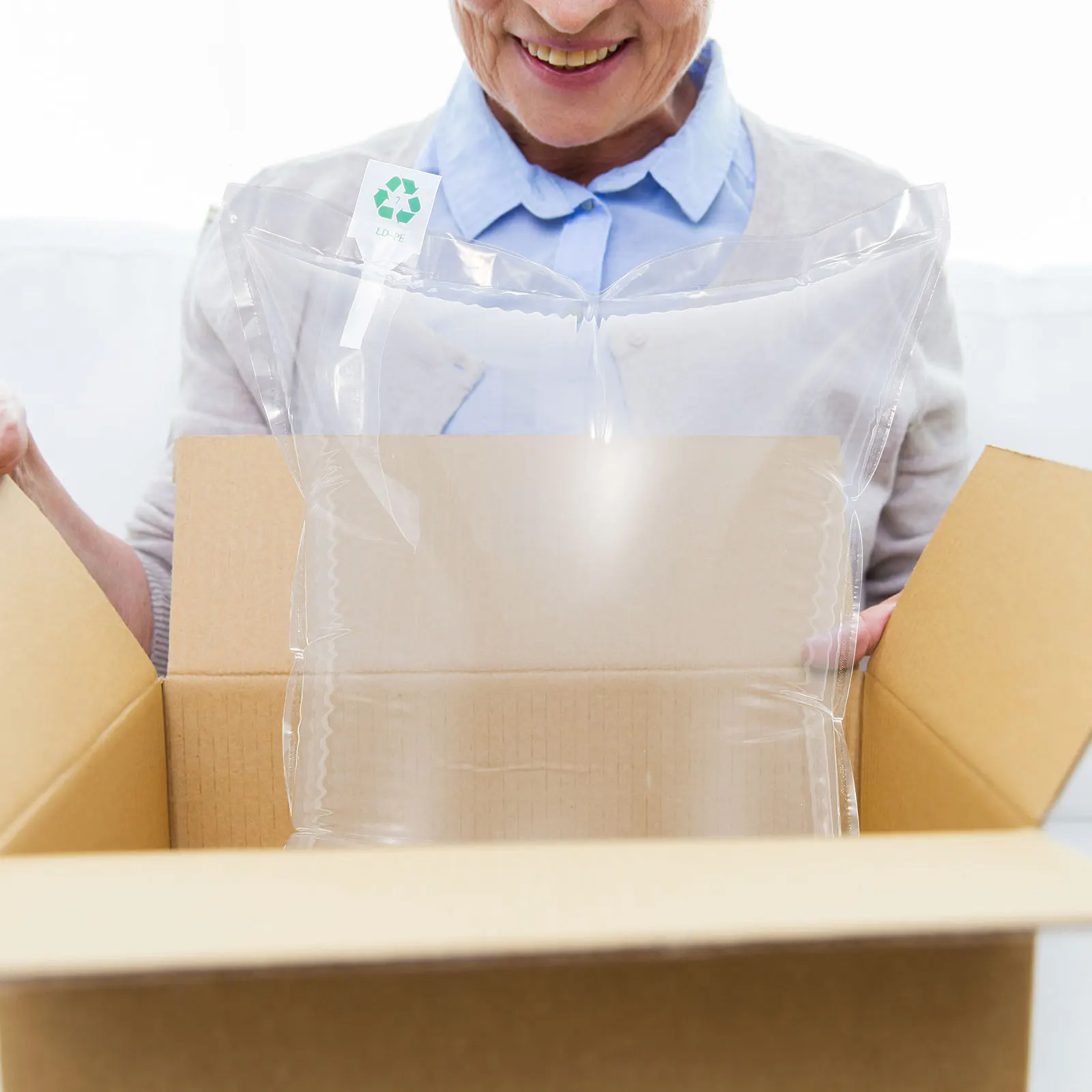 100 PCS Inflatable Bag Cushioning Wrap Mailer Protective for Shipping