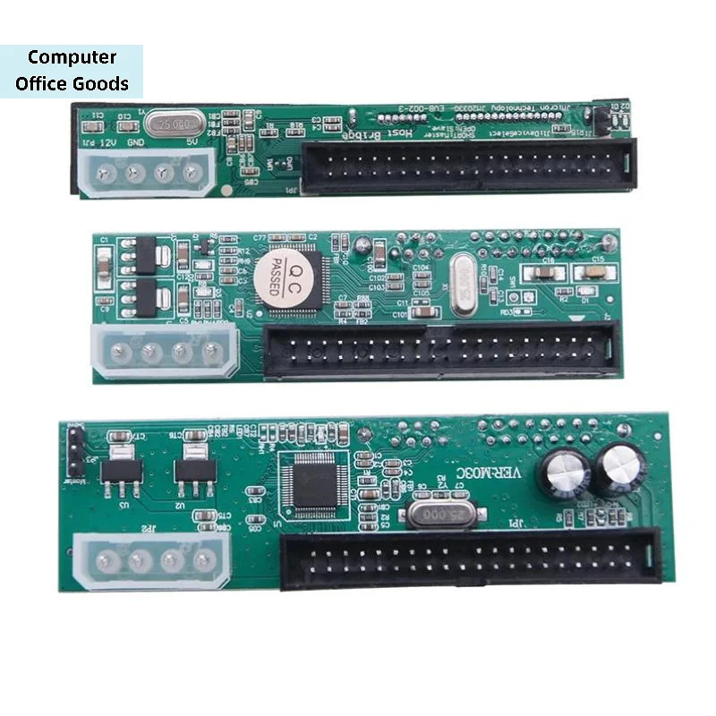 2.5" / 3.5" Serial ATA SATA HDD To PATA IDE 39/40Pin Converter Power SATA To IDE Adapter SATA To PATA Connector Riser Board