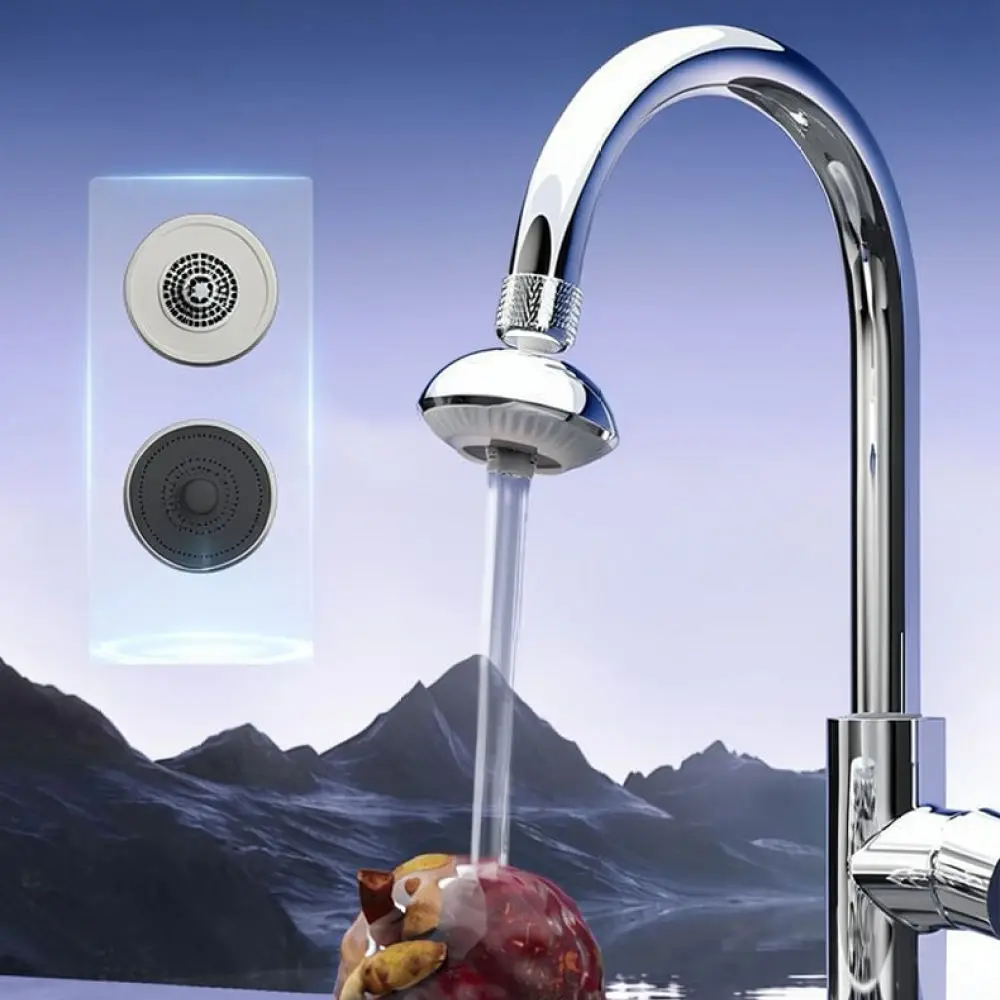 Kitchen Sink Faucet Aerator Splash Proof Filter Nozzle Pressurized Water Saving Sprayer Attachment Modern Tap Head
