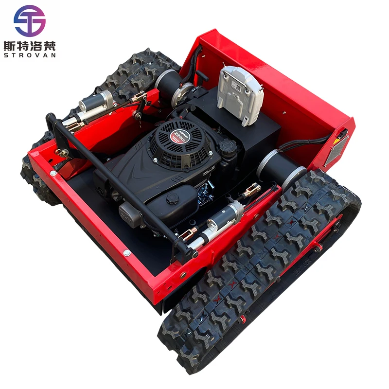 

STLF China Brand Crawler Powerful Engine Zero Turning With RC Snow Shovel for Orchard