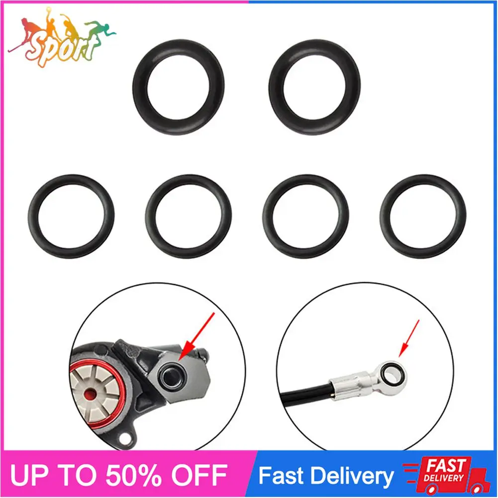 6Pcs Bicycle Brake … - image