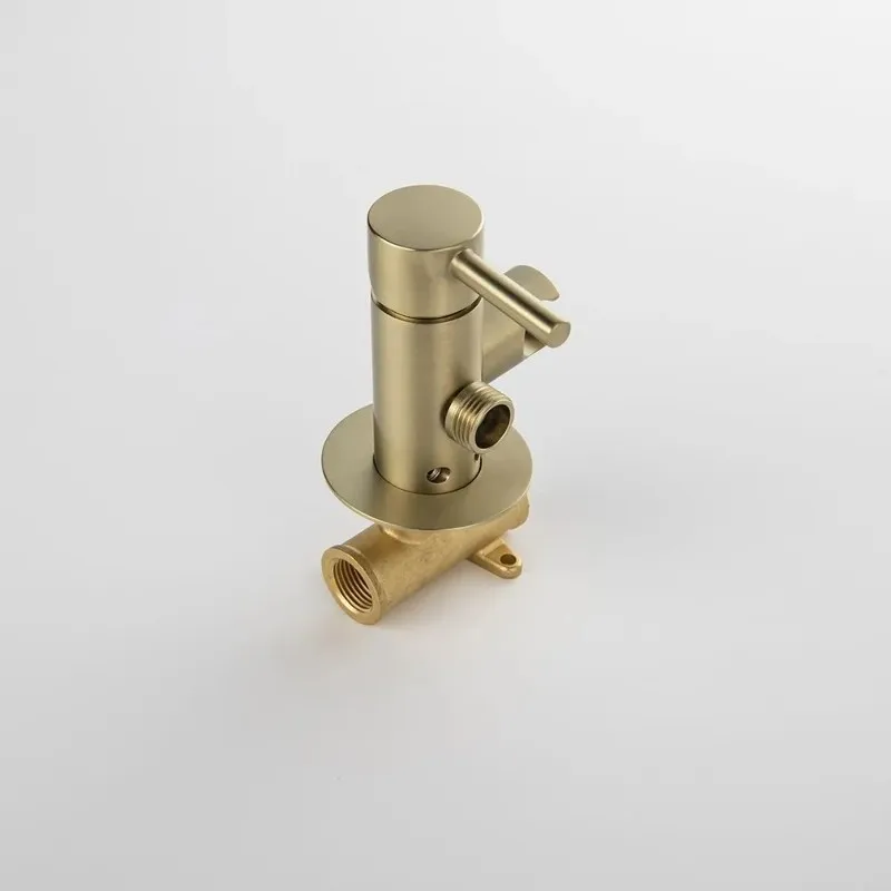 

Смеситель для биде ABLK с гигиеническим душем, латунь, горячая/холодная вода, матовое золотое покрытие - Элегантное решение для ванной комнаты