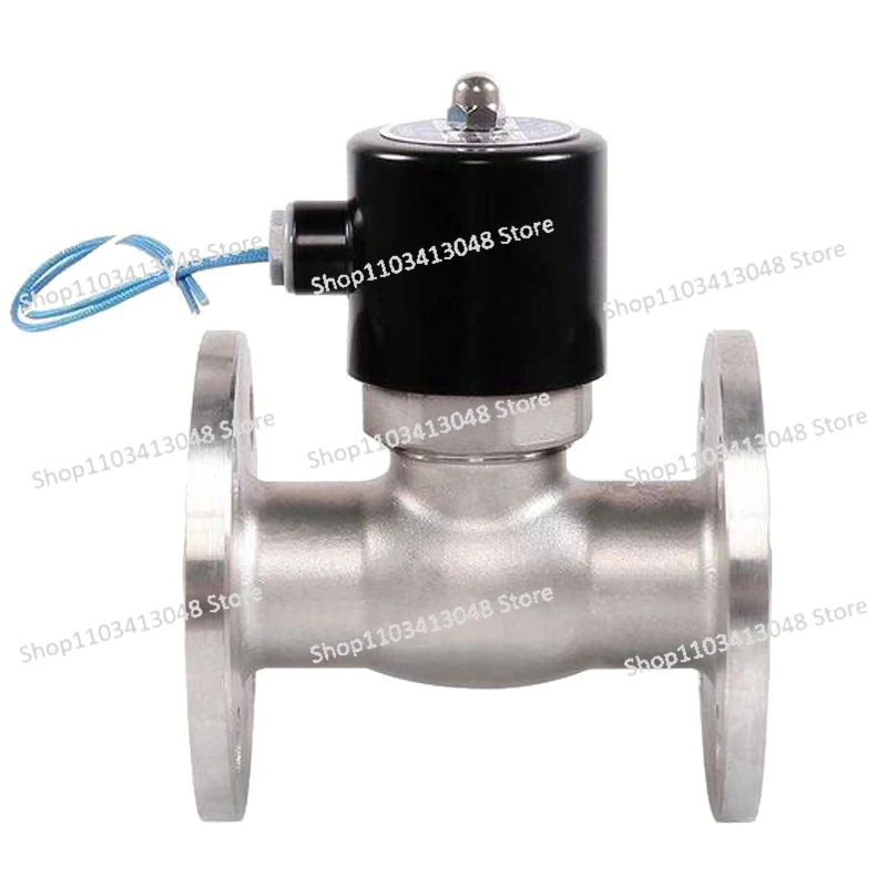 

ZCZP/ZBSF stainless steel water outlet solenoid valve high temperature steam valve flange solenoid control valve 220V