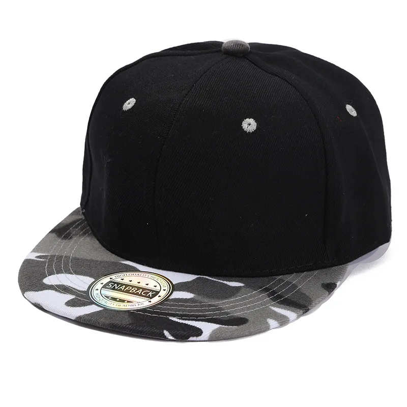 Farbblockierte Baseballkappe mit flacher Krempe, vielseitiger Sonnenschutz und Sonnenschutzhut, Outdoor-Mode, Unisex, Street-Hip-Hop-Hut – Detail 23