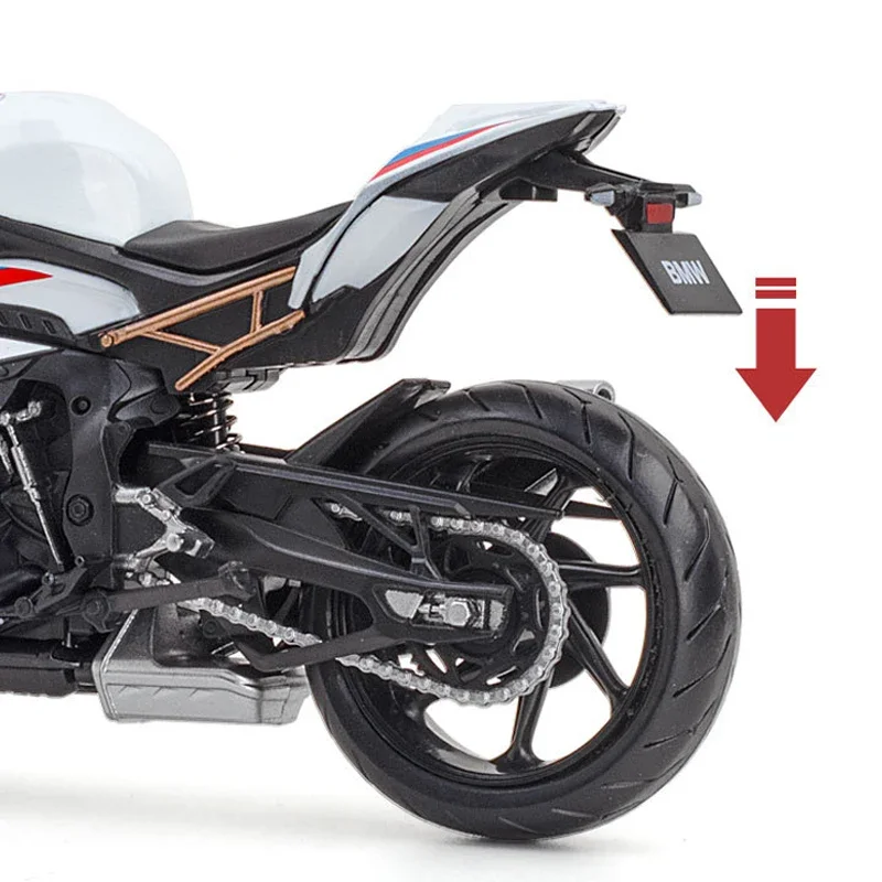 1:12 S1000RR Motorcycle Model Alloy Diecast Car Toys Collection Off Road Autocycle SUZUKI GSX R1000R Honda CBR 1000RR-R