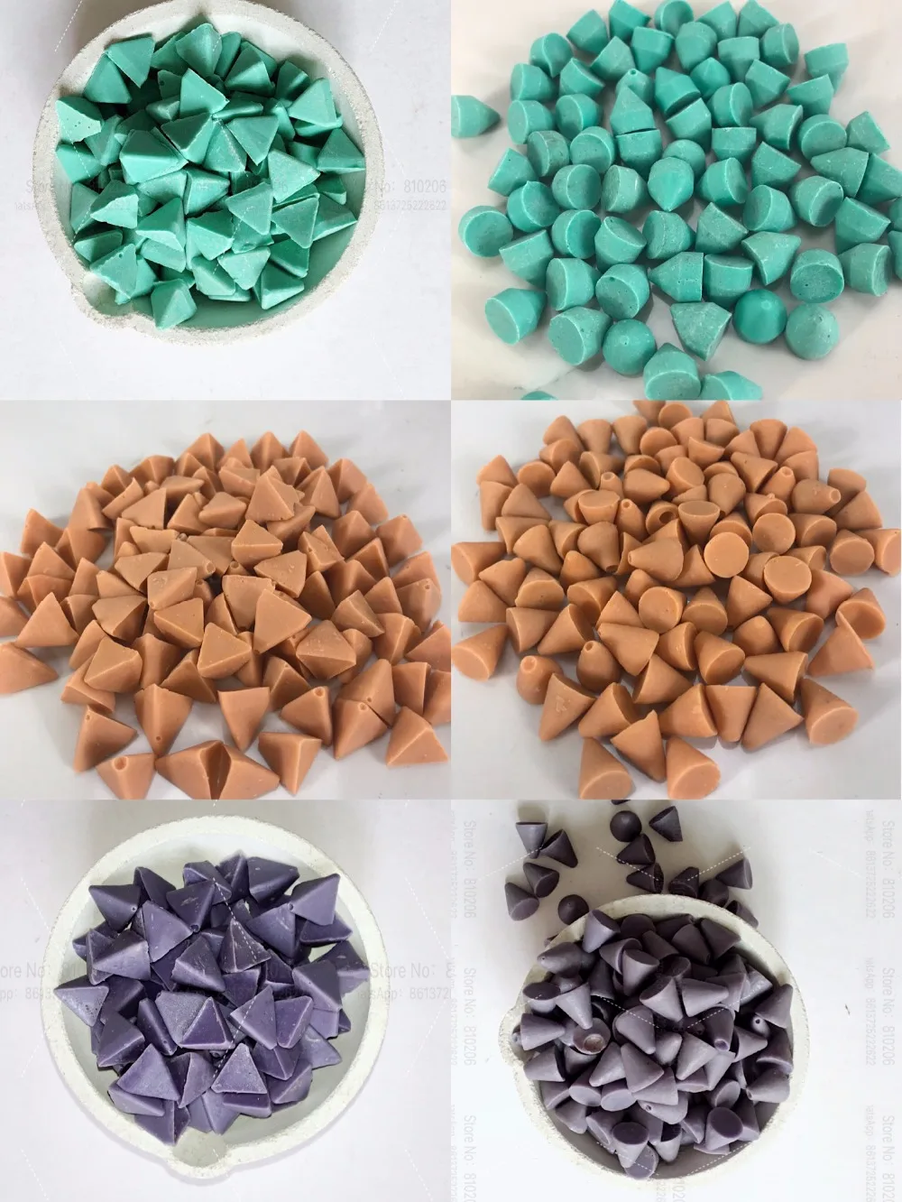 Jewelry polishing media Polishing Material Stone Polishing Tumbling Media for Tumbler Machine about 450g